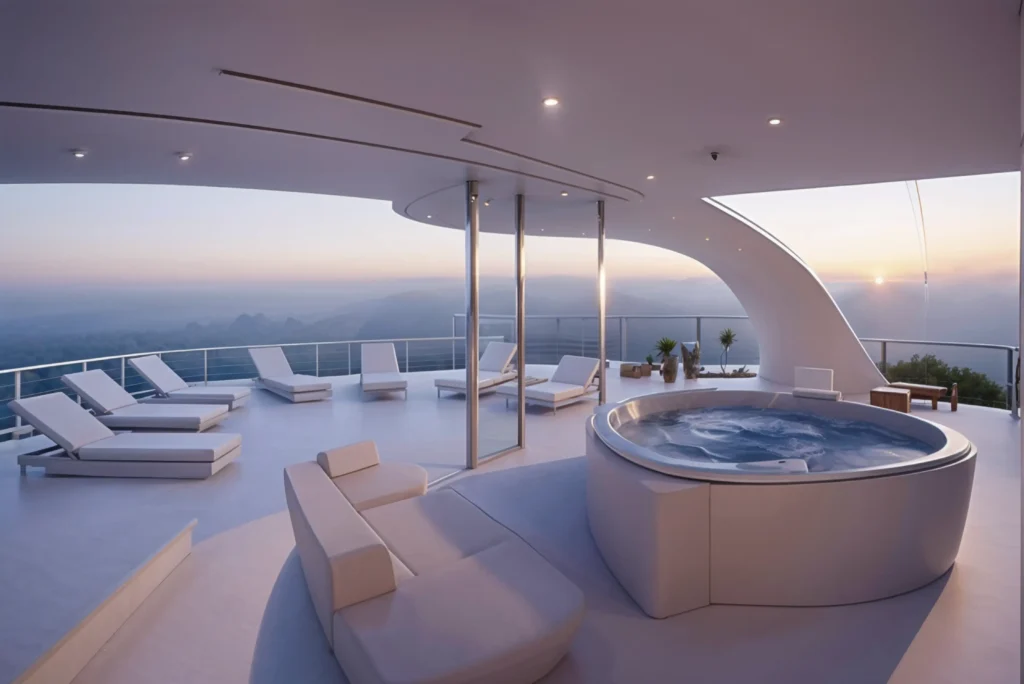 Sun Deck Jacuzzi